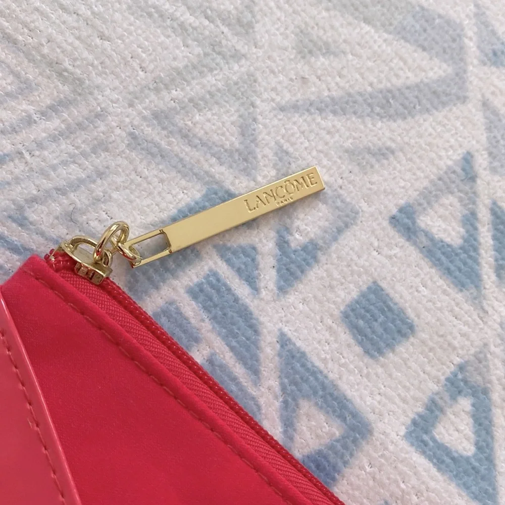 Lancôme Hot Pink Makeup Bag